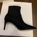 Neiman Marcus  Post Nylon Pointed Booties Photo 7