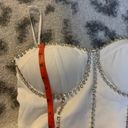 White Tulle Dress Size M Photo 7