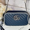 Gucci GG Marmont Diagonal Quilted Leather Small Shoulder Bag Photo 0