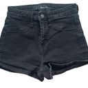 Wild Fable Black Denim High-Rise Jean Shorts Size 2 Photo 0