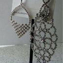 Charter Club MIX IT UP!  Silver Tone Elegant Crystal Dangle Drop Earrings Photo 0