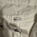 ZARA White Straight Leg Jeans Photo 2