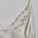 Victoria's Secret Vintage Deadstock Y2K  Slip Dress Chemise Babydoll Satin White Photo 2