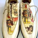 FootJoy Rare Estate  Golf Shoe Women‎ 7.5 White Art2Wear Deco Vintage 40's Motif Photo 0