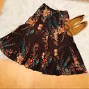 Coldwater Creek  floral skirt brown Size XS Photo 1