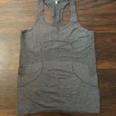 Lululemon Swiftly Tech gray racerback tank top size 8 Photo 1