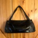 J.Jill   Black Leather Handbag PURSE Adjustable 2/1 Straps Bag Pocketbook.  Photo 3