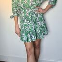 ZARA Green Paisley Print Shirt Dress Photo 0