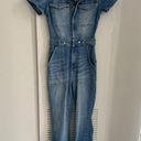 Good American  Denim Fit For Success Flare Jumpsuit 0 Photo 6