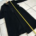 Theory  Long Wool Cashmere Angora Single Breasted Coat Photo 11