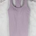 Lululemon Athletica Ebb to Street Ribbed Stretch Racerback Tank Top Lavender 2 Photo 0