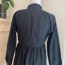 J.Crew  Cotton Poplin Black Tiered Womens Size XS Bohemian Knee Length Photo 15