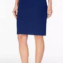 Anne Klein  The Executive Navy Blue Pencil Skirt Size 10 Work Office Regency Photo 0