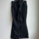 Mountain Hardwear  Black Nylon Hiking Athletic Travel Pants Size 10 Straight Leg Photo 3