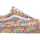 Vans  Old Skool Platform (Pride) Multi True White LGBTQ Shoes Photo 0