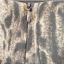 Lafayette 148 Printed Wool Pencil Skirt Size 8 Office Career Professional Fall Brown Photo 4