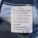 KanCan USA Kancan High Waisted Distressed Cropped Jeans Size 3 frayed skinny denim 25W Photo 5