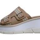 Sorel  Womens 9 Joanie III Wedge Slide Sandal in Honest Beige & Chalk NEW Photo 2