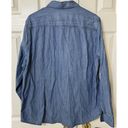 Port Authority  Ladies Patch Pockets Embroidered Heavy Duty Denim Shirt - Sz XXL Photo 2