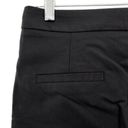 Mango  Womens Trouser Black Cotton Cropped Straight Leg Pants New Photo 8