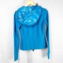 Moncler  Maglia Grenoble Cardigan Fleece Jacket Bright Blue Size Small Photo 2