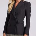 Generation Love Arielle Crepe Blazer in Black Size L Photo 0