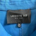 Lafayette 148 New York blue zip up jacket in size xl Photo 2