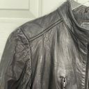 Banana Republic  Black Leather Moto Jacket Photo 1