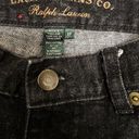 Ralph Lauren Lauren  Jeans Womens Size‎ 8P Black Denim Pants Raw Hem Crop 421506 Photo 11