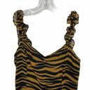 All in Favor  Ruffle Straps Tiger Print Mini Dress Photo 6