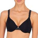 Natori Pure Luxe Seamless Underwire Bra Black Size 30DD Lightly Lined Lace New Photo 0