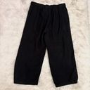 J.Jill  Love Linen Black Wide Leg Pants Photo 1