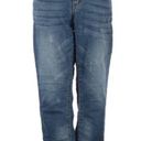 Seven7  size 4 midrise crop blue jeans Photo 0