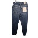 Good American  Style GCRH086TFT Good Classic Crop Raw Hem Slim Jeans Size 4/27 Photo 3