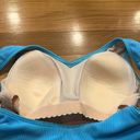 L.L.Bean  women’s light blue tankini size 14. Photo 4