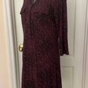 Patagonia Woman's Burgundy Organic Cotton Dress, Sz M. Photo 4