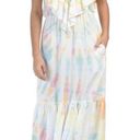 Young Fabulous and Broke NWT  Blue Cruz Maxi Tie Dye Short Casual Dress Photo 0