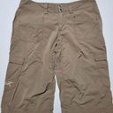 Bermuda Women's Arc'teryx  Shorts Long Hiking Lightweight Size 6 Brown Photo 0