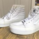 Vans Platform White Hightops Photo 2