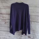 J.Jill  Purple 100% Cashmere Open Front Ribbed Women's Cardigan Size Large Photo 4