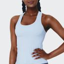 Halara  Racerback Tank Top U Neck Workout Top Baby Blue X-Small HT15 Photo 3