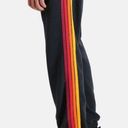 Aviator Nation NEW  Rainbow Side Stripe Charcoal Track Joggers Photo 1