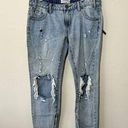 One Teaspoon  Womens Jeans Size 30 Low Rise Freebirds Distressed Boyfriend NWT Photo 0