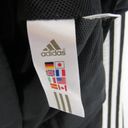 Adidas  3 Stripe Black Track Jacket Retro Windbreaker XS Women's Photo 7