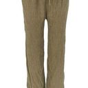 Abercrombie & Fitch  Tan Wide Leg Elastic Waist Drawstring Casual Ankle Pants S Photo 0