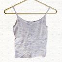 Brandy Melville Purple & White Tie Dyed Skyler Tank Top Photo 1