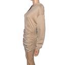 Zaful Hooded Long Sleeve Drawstring Ruched Mini Dress Photo 4