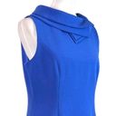 Harper Rose Sheath Midi Dress Fold Collar Sleeveless Blue Purple Women’s Size 12 Photo 6