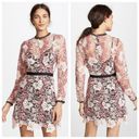 TALULAH  The Passion Long Sleeve Mini Dress In Pink Multi Photo 3