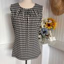 The Moon Black & White Sleeveless Blouse Marc New York Photo 0